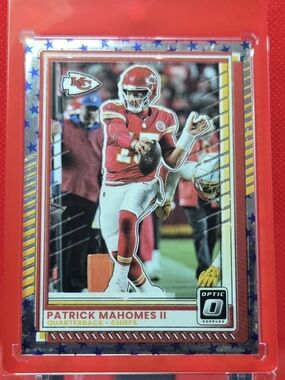 Patrick Mahomes II Kansas City Chiefs Football Card - STARS